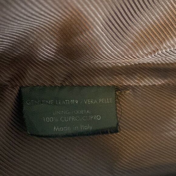 Vintage Gucci Suede Leather Knee Length Skirt Size 8 IT 44 - Picture 8 of 8